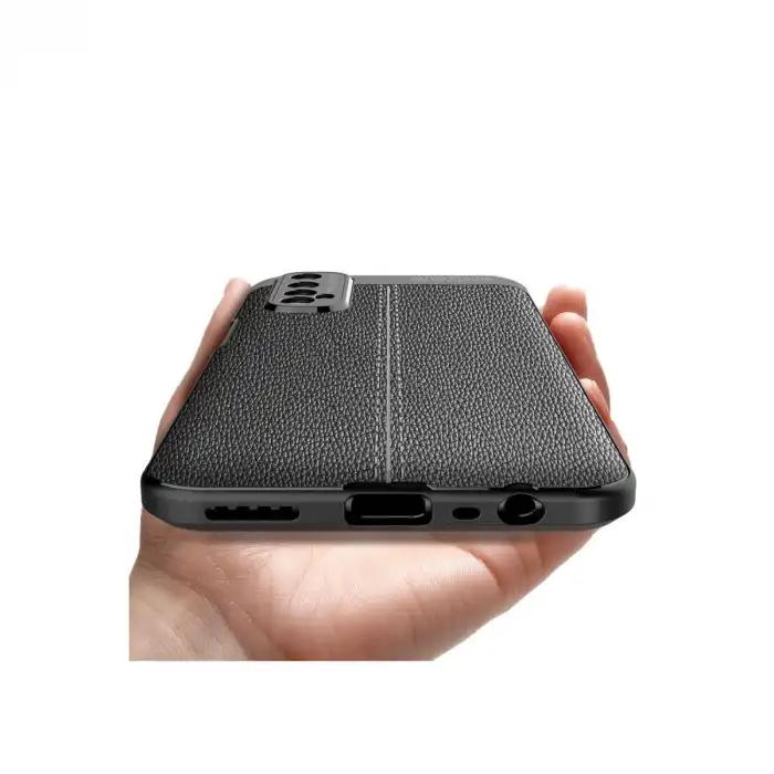 Realme 7 Kılıf Auto Focus Kapak - Siyah