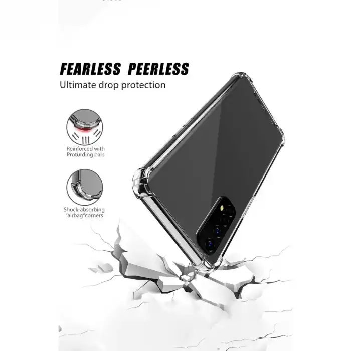 Realme 7 Kılıf Olex Tpu Silikon - Şeffaf