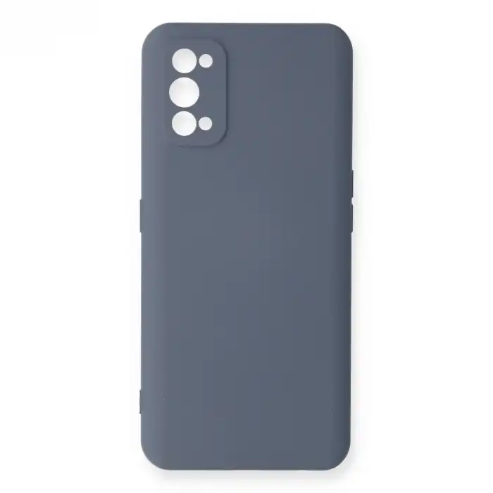 Realme 7 Pro Kılıf Nano İçi Kadife Silikon - Gri