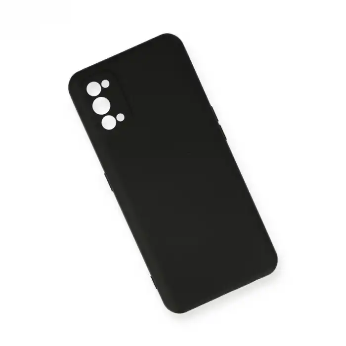 Realme 7 Pro Kılıf Nano İçi Kadife Silikon - Siyah