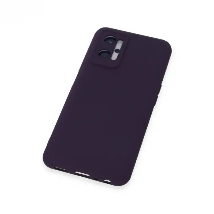 Realme 9i 4g Kılıf Nano İçi Kadife Silikon - Mor