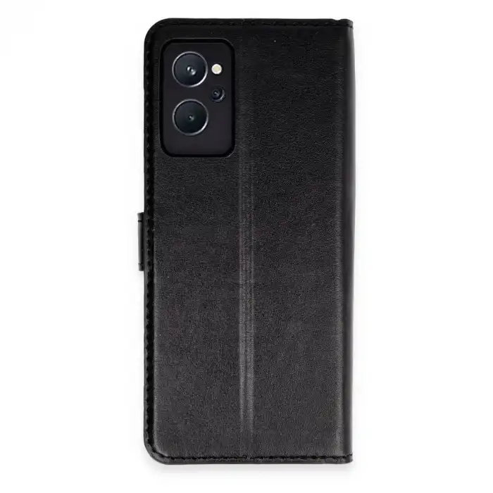 Realme 9i 4g Trend S Plus Kapaklı Kılıf - Siyah