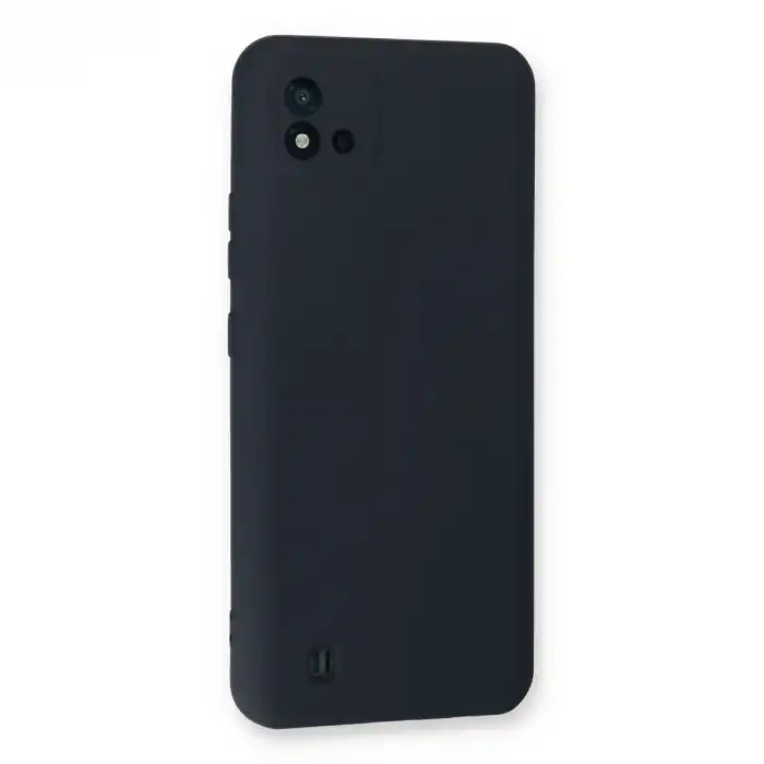 Realme C11 2021 Kılıf Nano İçi Kadife Silikon - Lacivert