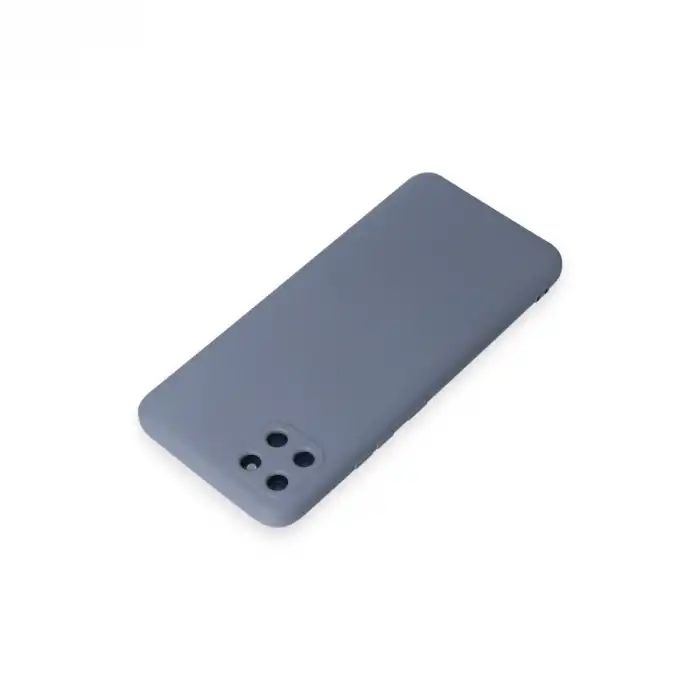 Realme C11 Kılıf Nano İçi Kadife Silikon - Gri