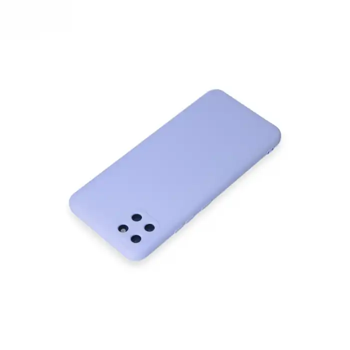 Realme C11 Kılıf Nano İçi Kadife Silikon - Lila