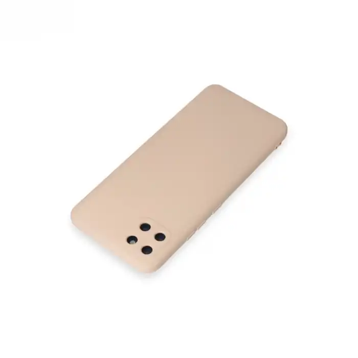 Realme C11 Kılıf Nano İçi Kadife Silikon - Pudra