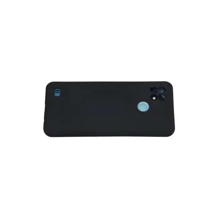 Realme C21 Kılıf Nano İçi Kadife Silikon - Lacivert