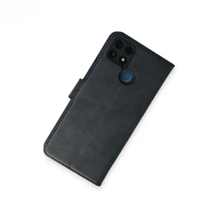 Realme C25 Kılıf Trend S Plus Kapaklı Kılıf - Lacivert