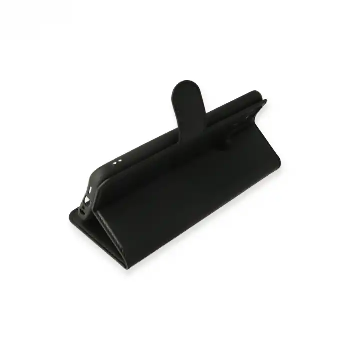 Realme C25 Kılıf Trend S Plus Kapaklı Kılıf - Siyah