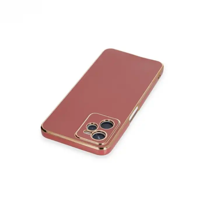 Realme C35 Kılıf Volet Silikon - Kırmızı