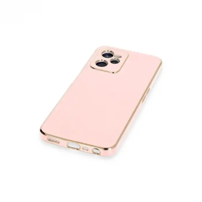 Realme C35 Kılıf Volet Silikon - Pembe