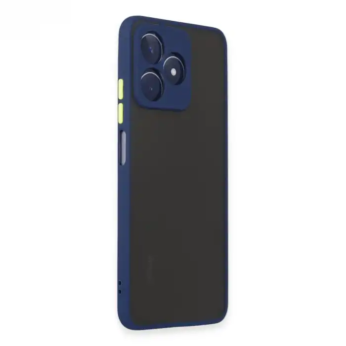 Realme C53 Kılıf Montreal Silikon Kapak - Lacivert