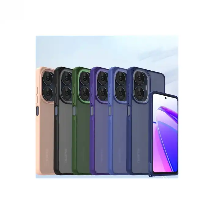 Realme C55 Kılıf Elegant Kapak - Yeşil