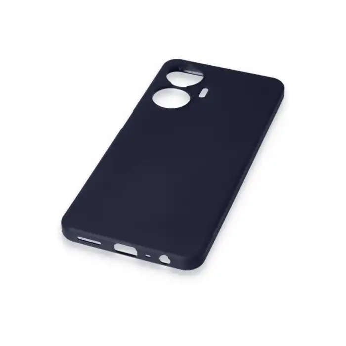 Realme C55 Kılıf First Silikon - Lacivert