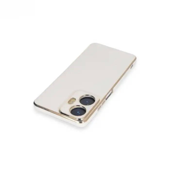 Realme C55 Kılıf Volet Silikon - Beyaz
