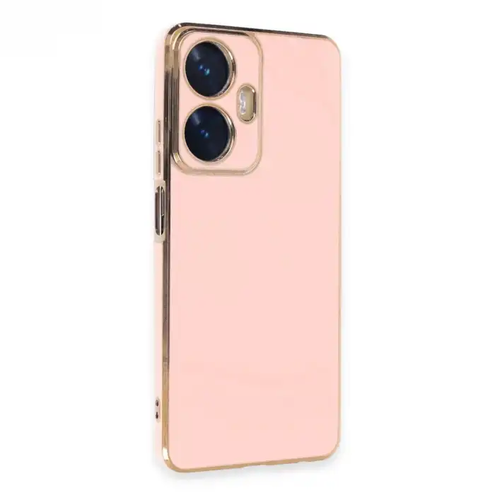 Realme C55 Kılıf Volet Silikon - Pembe