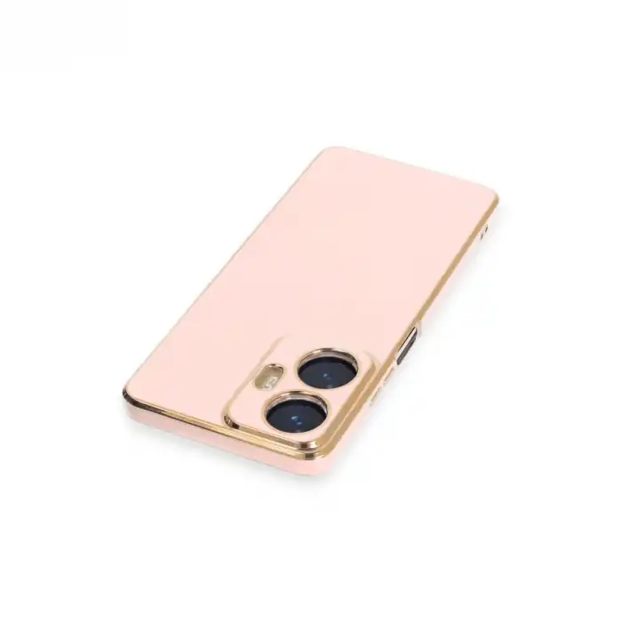 Realme C55 Kılıf Volet Silikon - Pembe