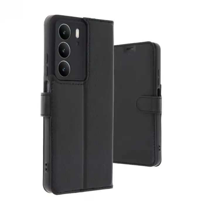 Realme C75 4g Trend S Plus Kapaklı Kılıf - Siyah