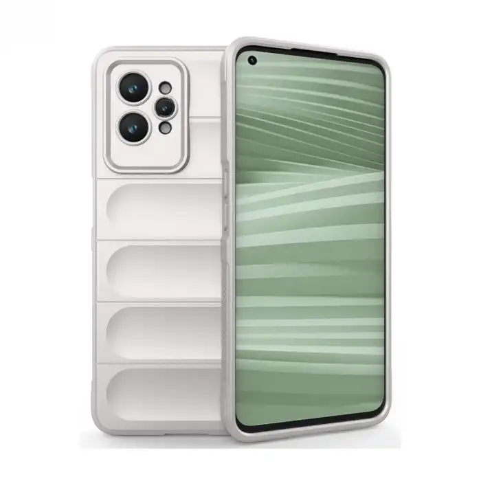 Realme Gt2 Pro 5g Kılıf Optimum Silikon - Krem