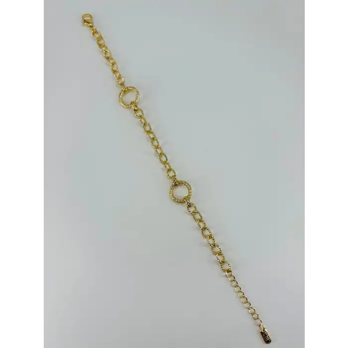 Renk  Pirinç Cm Bileklik 17+4 Cm  - Kbl0472