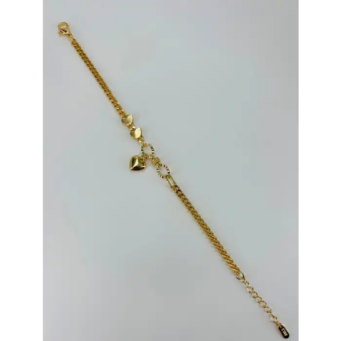 Renk  Pirinç Cm Bileklik 17+4 Cm  - Kbl0480