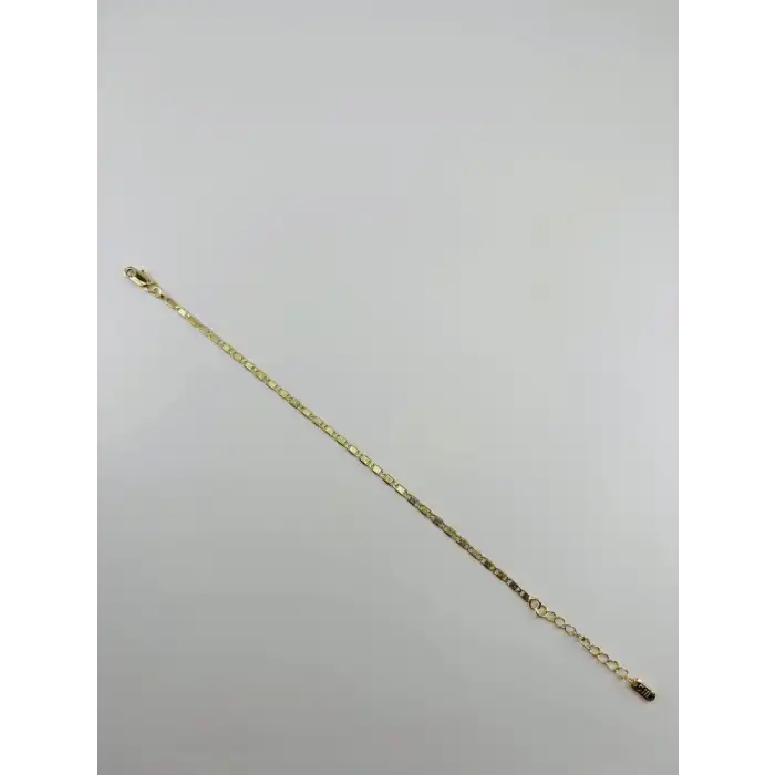 Renk  Pirinç Cm Bileklik 17+4 Cm  - Kbl0524