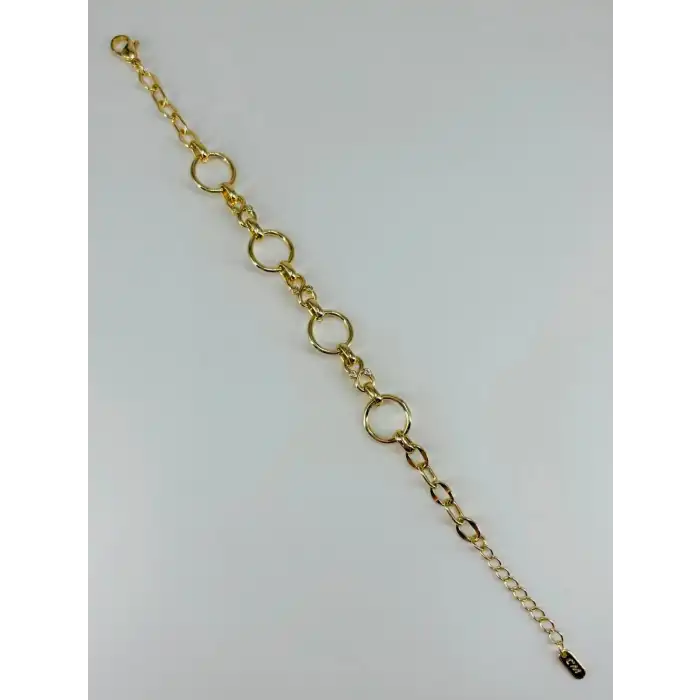 Renk  Pirinç Cm Bileklik 17+4 Cm  - Kbl0555
