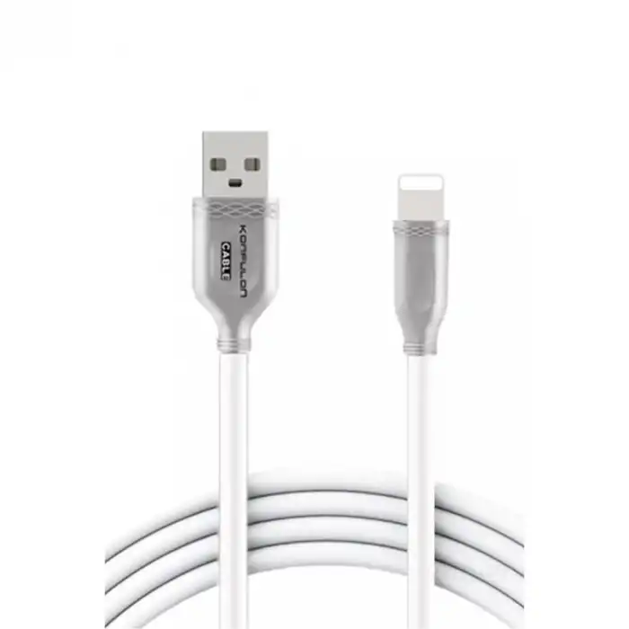 S48 Lightning Kablo İphone Uyumlu 1m 3a - Beyaz