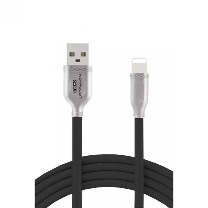 S48 Lightning Kablo İphone Uyumlu 1m 3a - Siyah