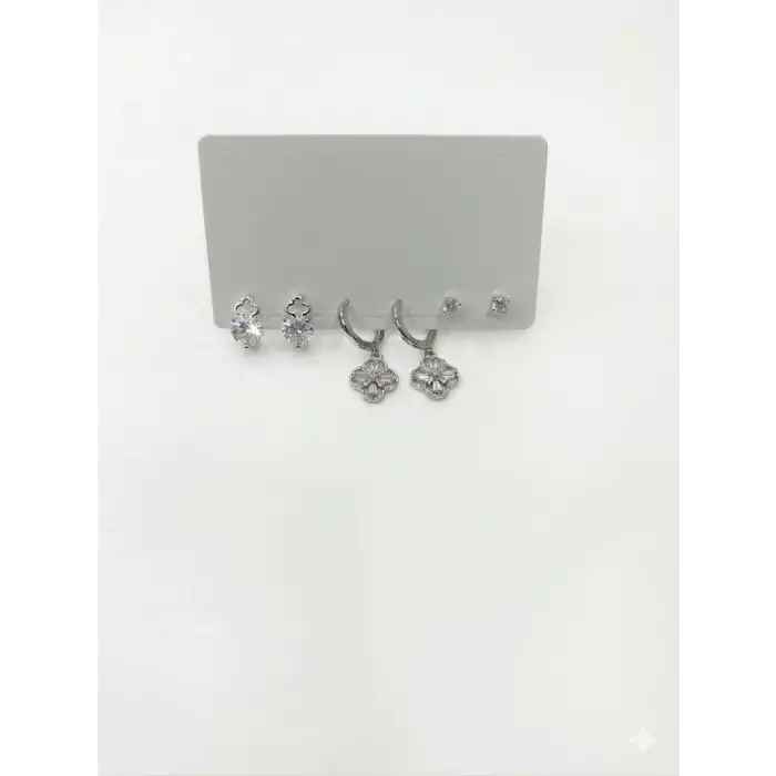 Sallantılı Altılı Küpe