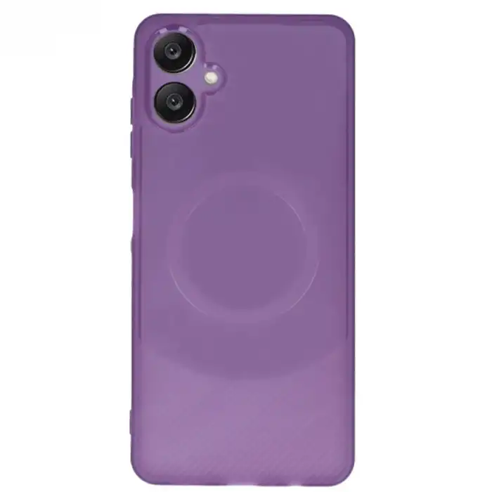 Samsung A06 Kılıf Maya Karbon Kapak - Mürdüm