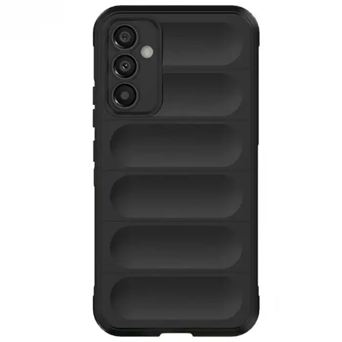 Samsung A56 Kılıf Optimum Silikon - Siyah