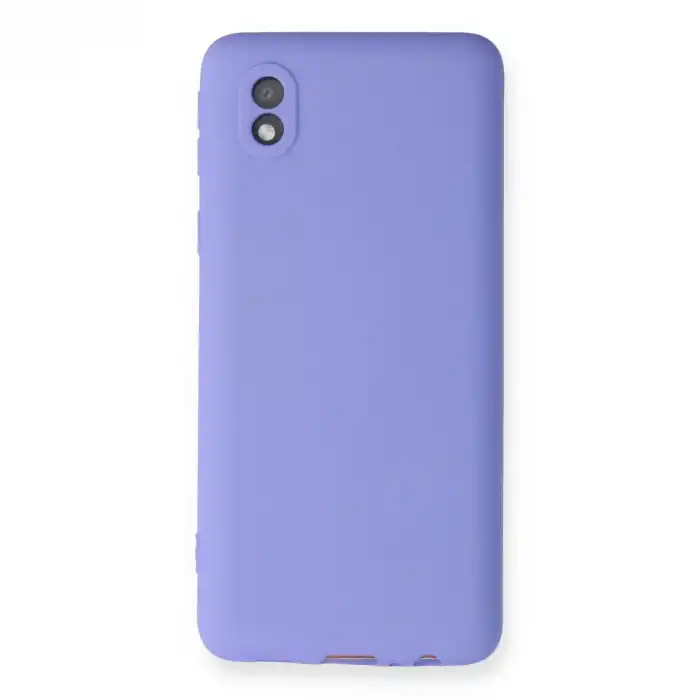Samsung Galaxy A01 Core Kılıf First Silikon - Lila