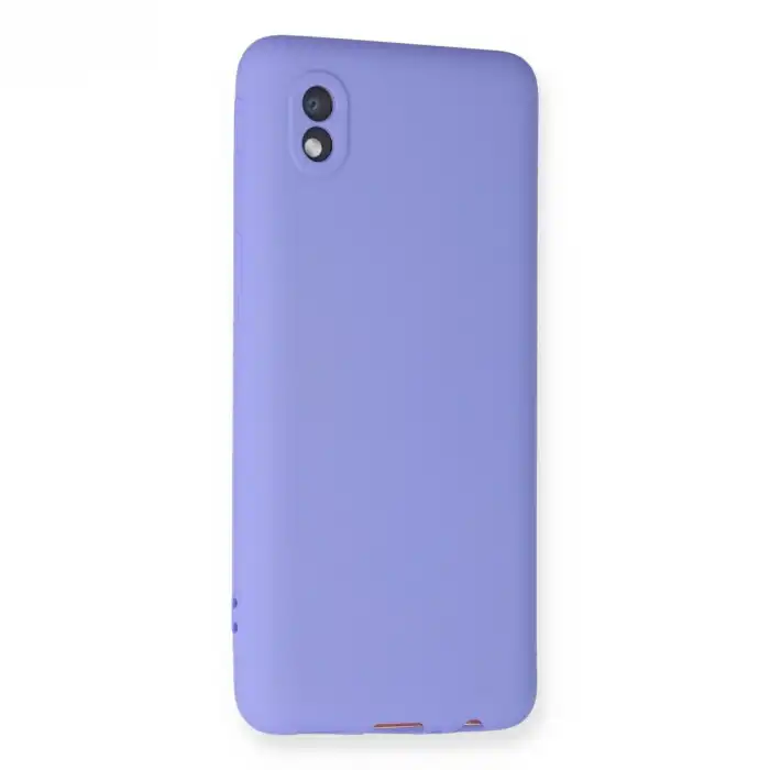 Samsung Galaxy A01 Core Kılıf First Silikon - Lila
