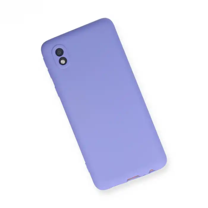 Samsung Galaxy A01 Core Kılıf First Silikon - Lila
