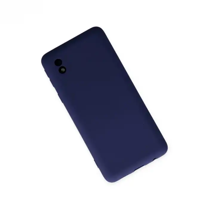 Samsung Galaxy A01 Core Kılıf Nano İçi Kadife Silikon - Lacivert
