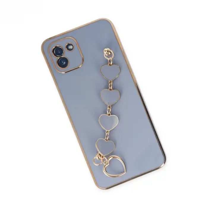 Samsung Galaxy A03 Kılıf Esila Silikon - Gri