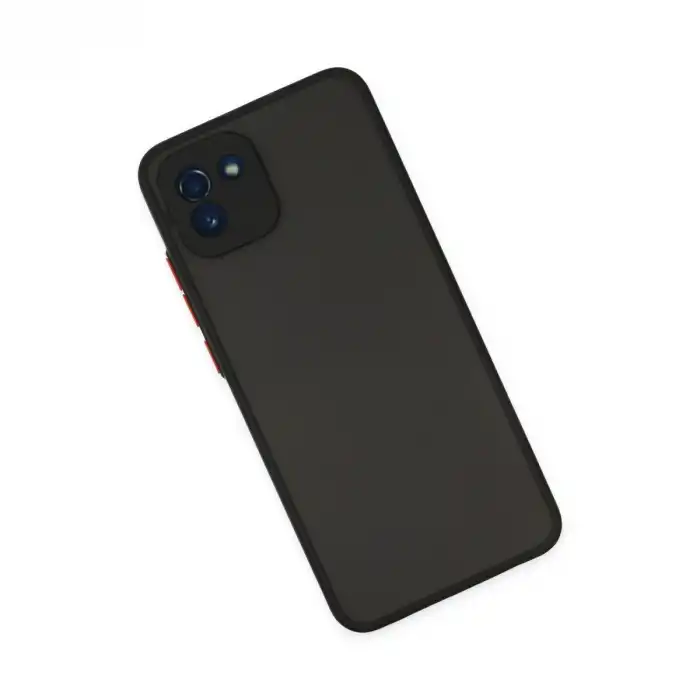 Samsung Galaxy A03 Kılıf Montreal Silikon Kapak - Siyah