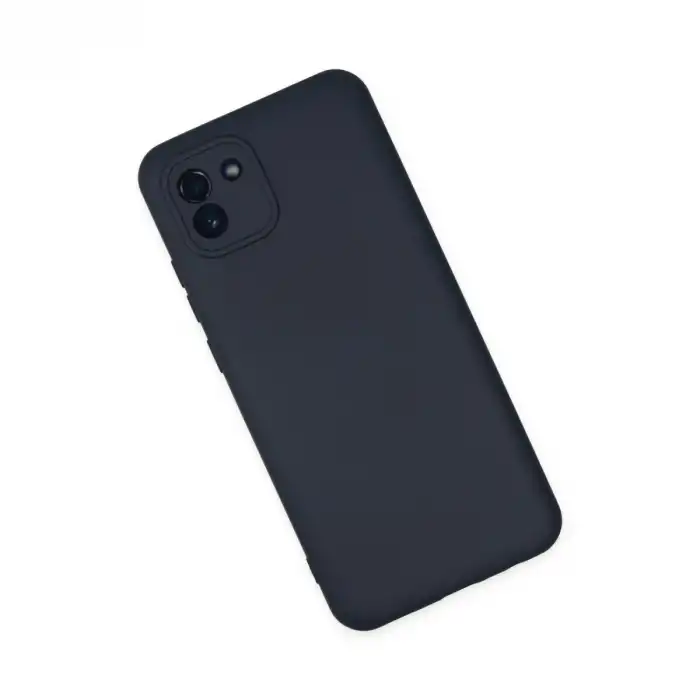 Samsung Galaxy A03 Kılıf Nano İçi Kadife Silikon - Lacivert