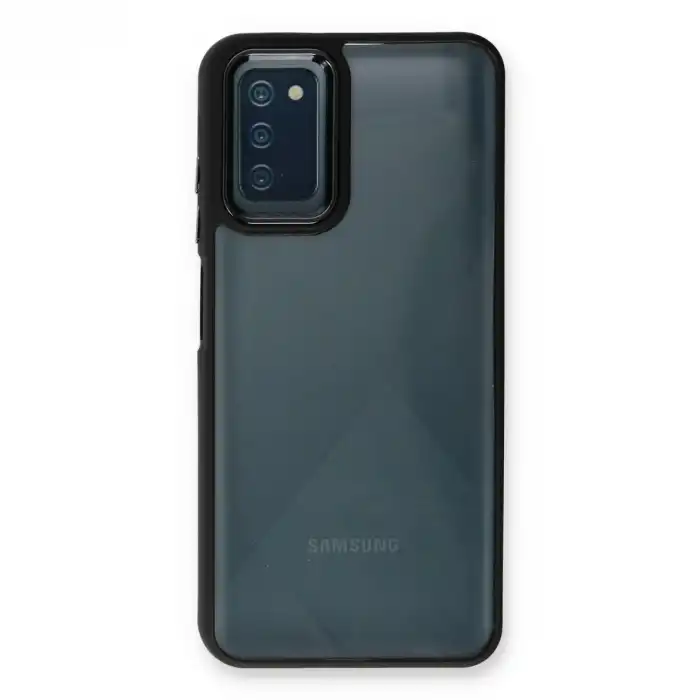 Samsung Galaxy A03s Kılıf Dora Kapak - Siyah