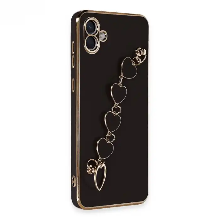 Samsung Galaxy A04 Kılıf Esila Silikon - Siyah