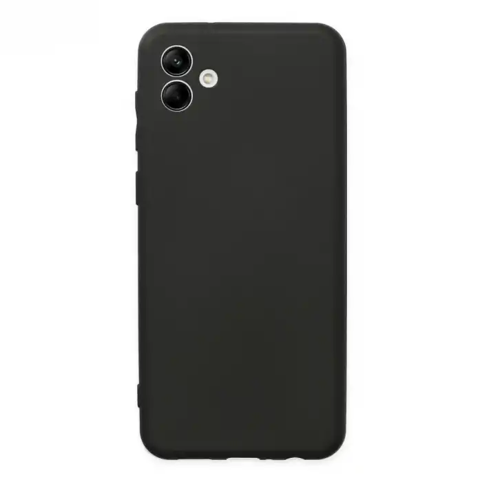 Samsung Galaxy A04 Kılıf First Silikon - Siyah