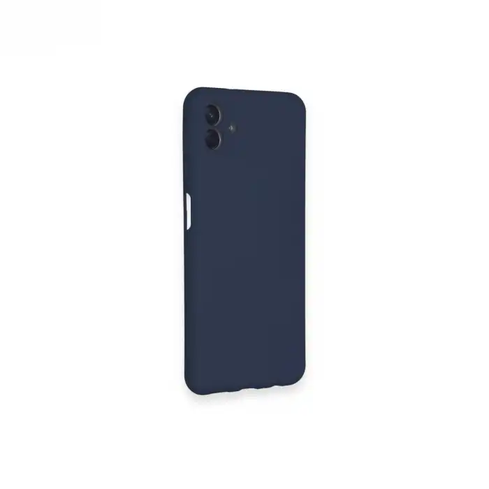 Samsung Galaxy A04 Kılıf Nano İçi Kadife Silikon - Lacivert