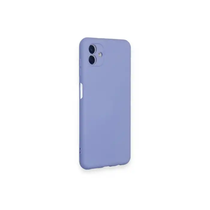 Samsung Galaxy A04 Kılıf Nano İçi Kadife Silikon - Lila