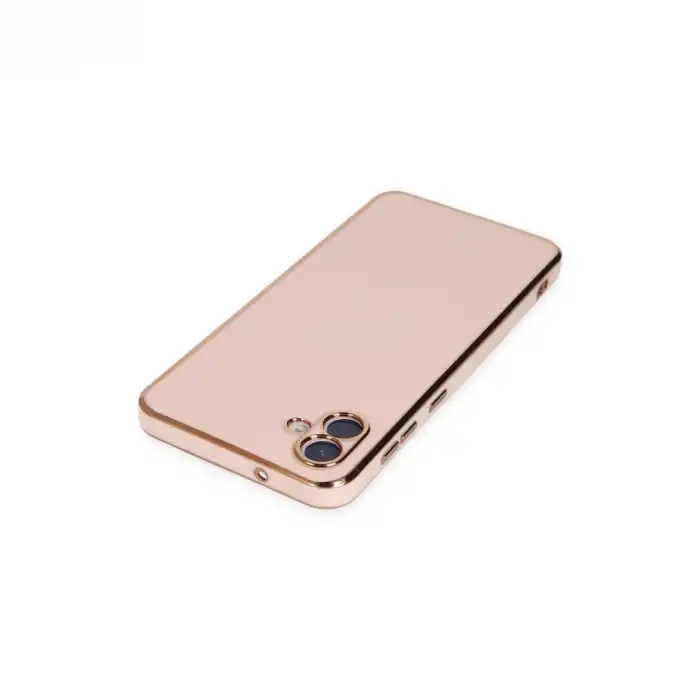 Samsung Galaxy A04 Kılıf Volet Silikon - Pembe