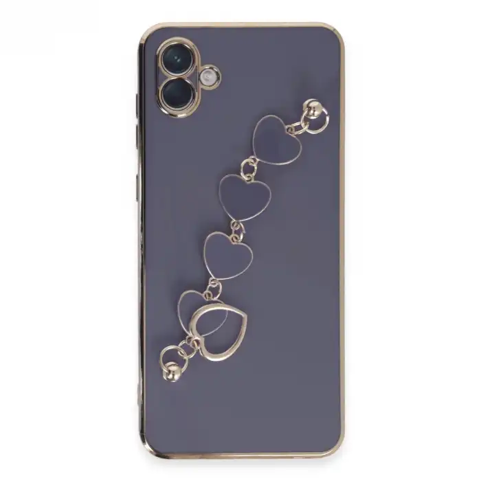 Samsung Galaxy A04e Kılıf Esila Silikon - Gri