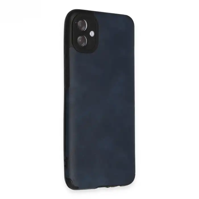Samsung Galaxy A04e Kılıf Loop Deri Silikon - Lacivert