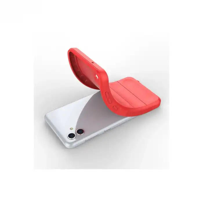 Samsung Galaxy A04e Kılıf Optimum Silikon - Kırmızı