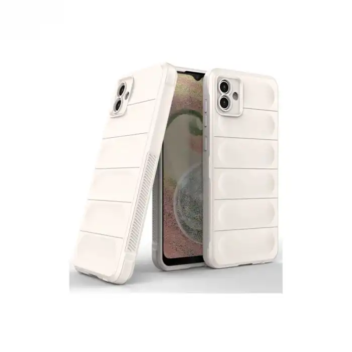 Samsung Galaxy A04e Kılıf Optimum Silikon - Krem