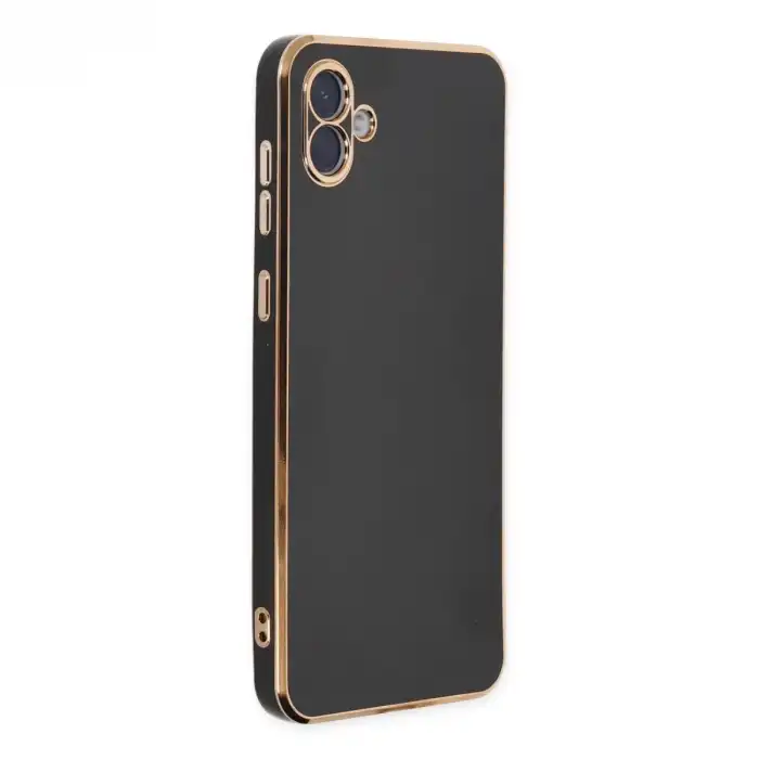 Samsung Galaxy A04e Kılıf Volet Silikon - Siyah